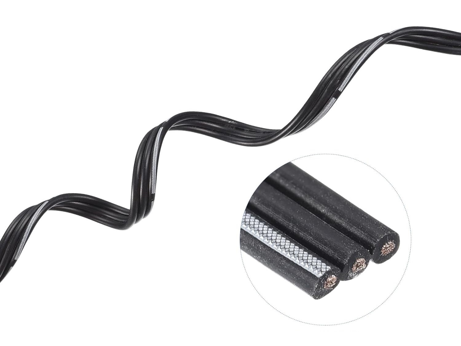 hochflexibles Silikonkabel 20AWG - 3 Pin - per Meter