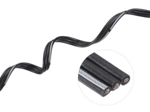 hochflexibles Silikonkabel 22AWG - 3 Pin - per Meter