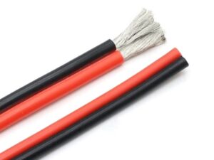 hochflexibles Silikonkabel 18AWG - 2 Pin - per Meter