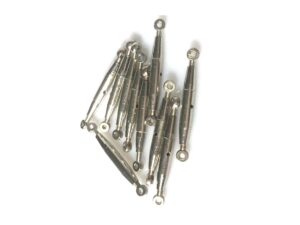 Spannschloss aus Stahl - L45mm x 2.5mm - 10er-Set