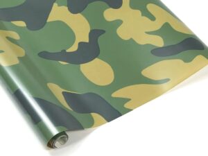 Bügelfolie / Modellbaufolie - camouflage - 60 x 200 cm