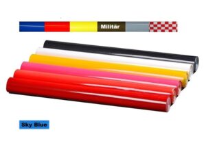 Bügelfolie / Bespannfolie - ROT - 60 x 200 cm