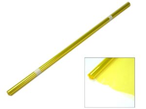Bügelfolie / Modellbaufolie - GELB transparent, 60x200 cm