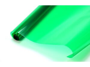 Bügelfolie / Modellbaufolie - GRÜN transparent, 63x200 cm