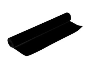 Oracover Bügelfolie / Modellbaufolie, schwarz - 21-071-002 - 60x200cm