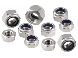 Stoppmutter / Sechskantmuttern - M2 Hexagon aus Edelstahl im 10er-Set