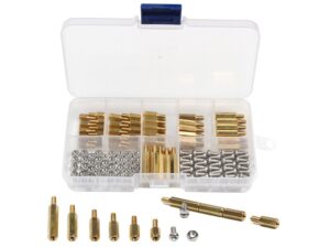 M3 Platinenschrauben, Muttern, Abstandshalter-Set - 180 Stk. in der Sortierbox