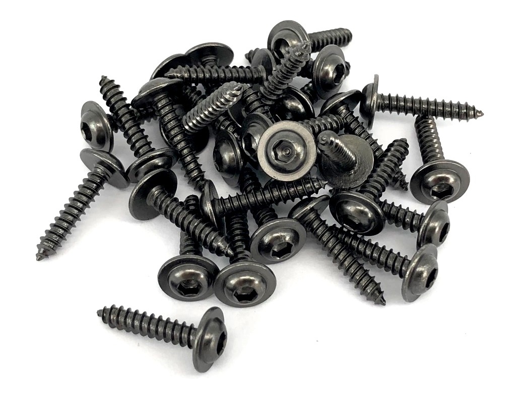 Inbus Holzschraube / Servoschraube - 2.3x15mm - 30er-Set