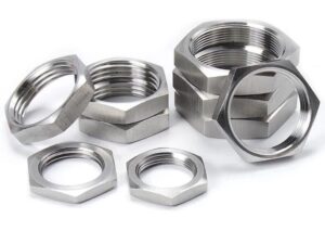 Sechskantmutter aus Chromstahl mit 1/2 Zoll BSP Innengewinde