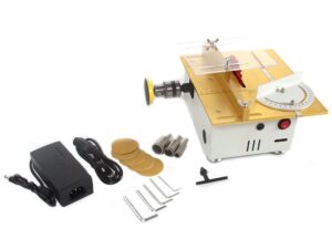 Mini Tischkreissäge / Tischsäge, Polier-/ Bohrmaschine
