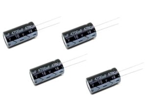 Elko / Elektrolyt - Kondensator 4700uF, 16V, Stützkondensator 4 Stück