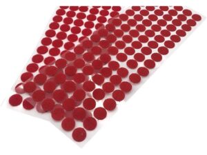 Klettpads / Klettpunkte - 15mm Durchmesser - selbstklebend - 36 Stück