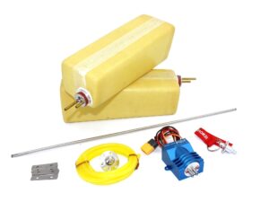 Smoke-System inkl. Tanks, Pumpe und Zubehör zu F-86D Sabre - Pilot-RC