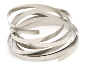 Nickellötband - Nickelband - Nickelstahl - 0.12mm x 8mm - 10 Meter