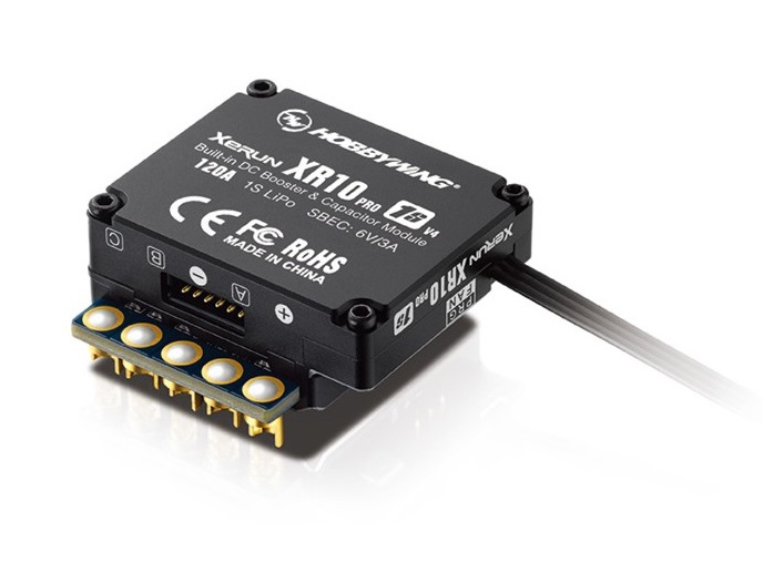 Hobbywing XERUN-XR10-PRO-1S-V4 120A - Wettbewerbs-Regler – Bild 2