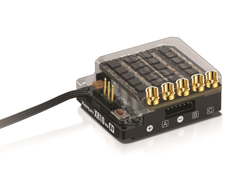 Hobbywing XERUN-XR10-PRO-1S-V4 120A - Wettbewerbs-Regler – Bild 3