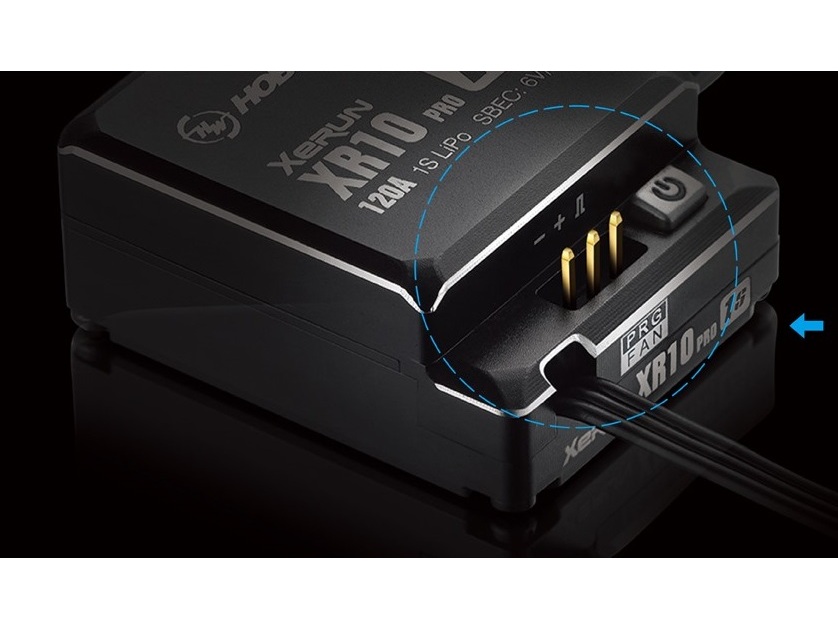 Hobbywing XERUN-XR10-PRO-1S-V4 120A - Wettbewerbs-Regler – Bild 5