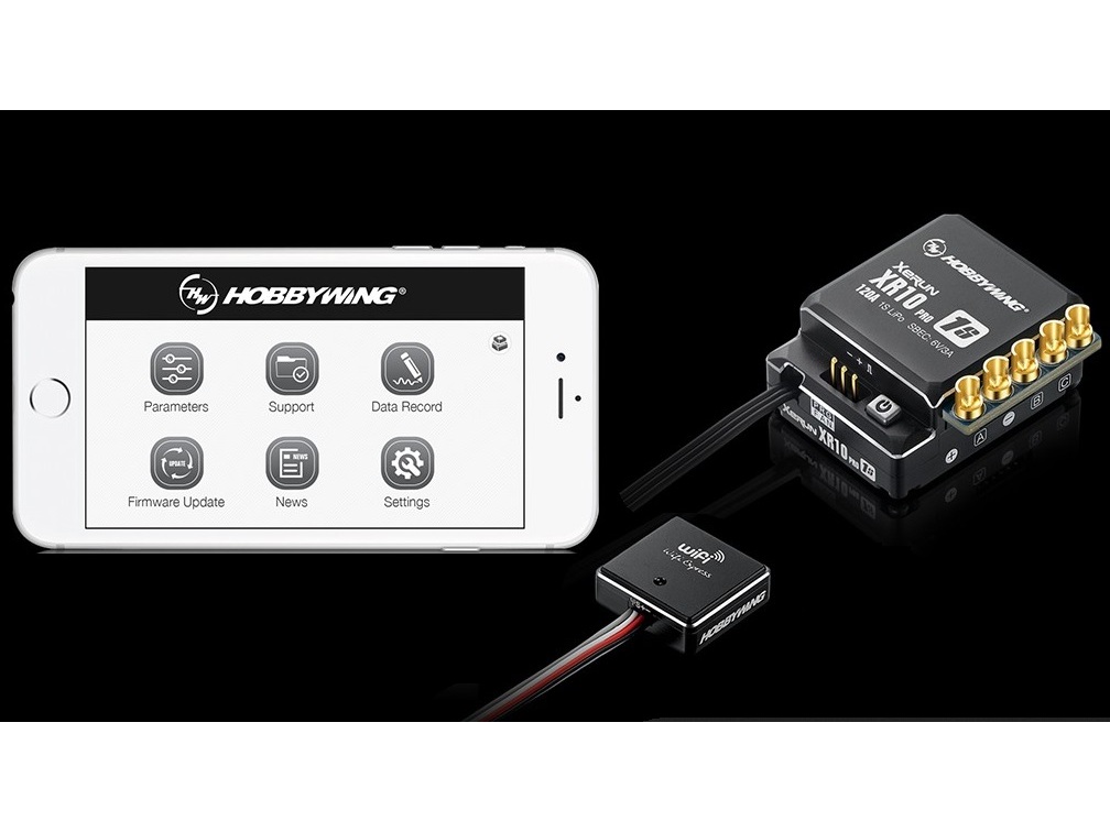 Hobbywing XERUN-XR10-PRO-1S-V4 120A - Wettbewerbs-Regler – Bild 6