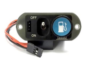 ON/OFF Switch mit Tank- und Ladebuchsen