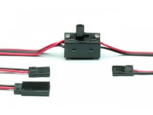 Schalter Ein/Aus Switch / Schalterkabel mit JR/Futaba-Stecker - V2