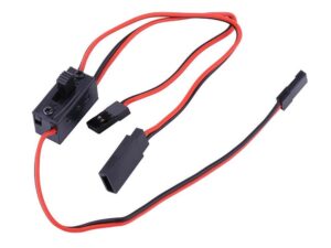 Schalter Ein/Aus Switch / Schalterkabel mit JR/Futaba-Stecker - V2