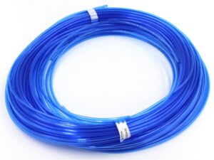 Polyurethan PU Turbinen Treibstoffschlauch blau, Druckluftschlauch 4x2.5mm - 1 Meter