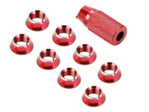 Schraubenschlüssel mit 8 Schalter Muttern M5 - rot - FrSky/Futaba