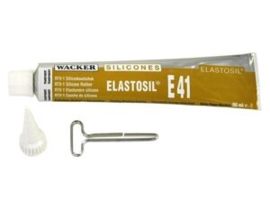 Elastosil E41, Silikon Klebe- und Dichtmasse, dünnflüssig, klar, 90ml