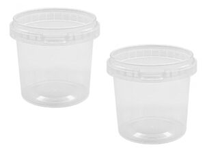 Mischbecher / Mischbehälter aus PP - Polypropylen - 365ml, lösemittelbeständig - 4er-Set