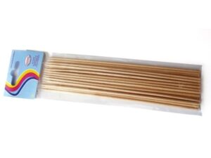 Holz - Rührstäbe, rund - 200x3mm - 25er-Set