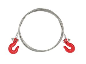 Abschleppseil / Drahtseil mit Haken zu 1:10 / 1:14 Modellen