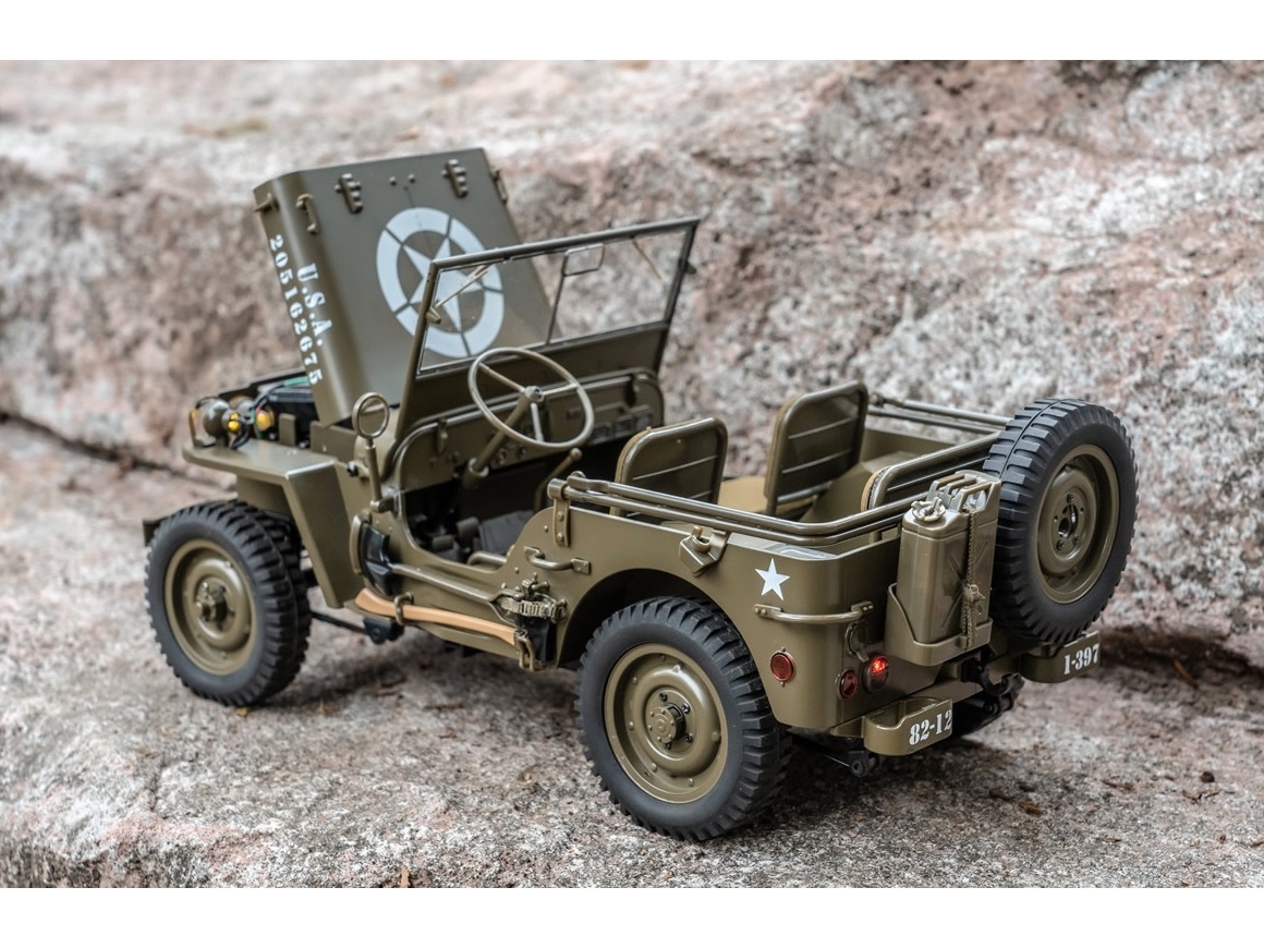 Willys Jeep Rochobby 1941 MB Scaler 1:12 4WD – RTR-Set