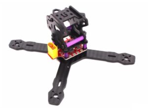 Mini FPV Quadrocopter CFK Reptile RX130 - KIT-Bausatz mit PDB
