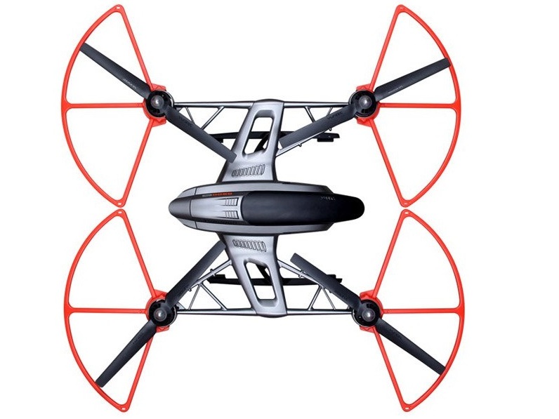 Propellerschutz rot zu Yuneec Typhoon Q500 4K – Bild 2