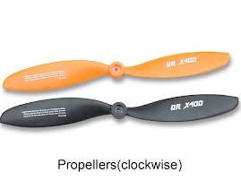 Propeller / Luftschraube 10x4.7 rechtsdrehend zu Copter UFO-MX400S Z-01