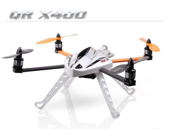 Walkera QR X400, 3D Quadrocopter, RTF-Komplettset mit DEVO 7 im Alukoffer