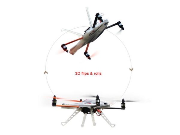 Walkera QR X400, 3D Quadrocopter, RTF-Komplettset mit DEVO 7 im Alukoffer – Bild 4