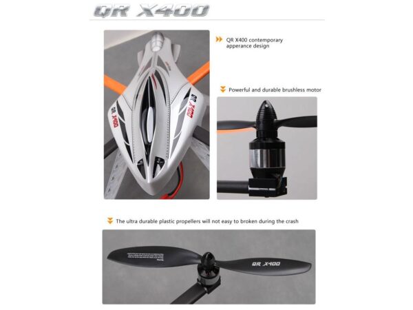 Walkera QR X400, 3D Quadrocopter, ARTF-Set in Alukoffer – Bild 5