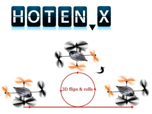 Walkera QR Hoten X, 3D Quadrocopter, RTF-Komplettset mit DEVO 7 – Bild 4