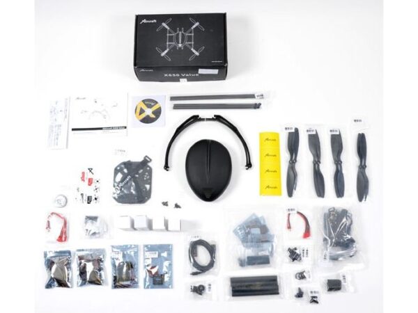 XAircraft X650V-8 Value V2 Carbon Oktocopter PNP-Bausatz – Bild 4