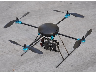 Kamerahalterung PTZ-B zu Quadrocopter LotusRC T580 inkl. Servo – Bild 2