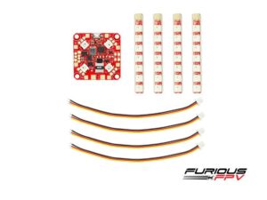 Furious FPV - Lightning PDB mit LED Steuerung - Single Row