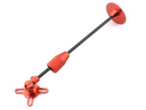 GPS-Halterung, faltbar mit Montageplatte - rot