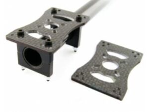 GFK Montageplatte 59x37mm für Elektromotoren