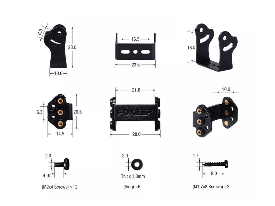 Foxeer Toothless 2 StarLight - FPV Racing Kamera - 1200TVL – Bild 5