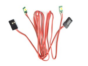 LED Beleuchtung / DELight - LED 1x rot / 1x grün - ultrahell