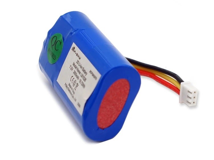 Akku Li-Ion Liion 18650 / 2S, 7.2v 2600mAh zu FrSky Horus X10 - Twin X14 – Bild 2
