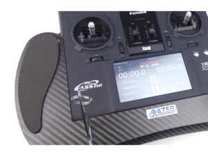 Handauflage aus Moosgummi - schwarz - für Senderpulte - 2er Set