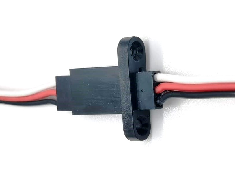 Halterung für Servostecker - Steckersicherung Futaba / JR - 10er-Set - Pilot-RC – Bild 4