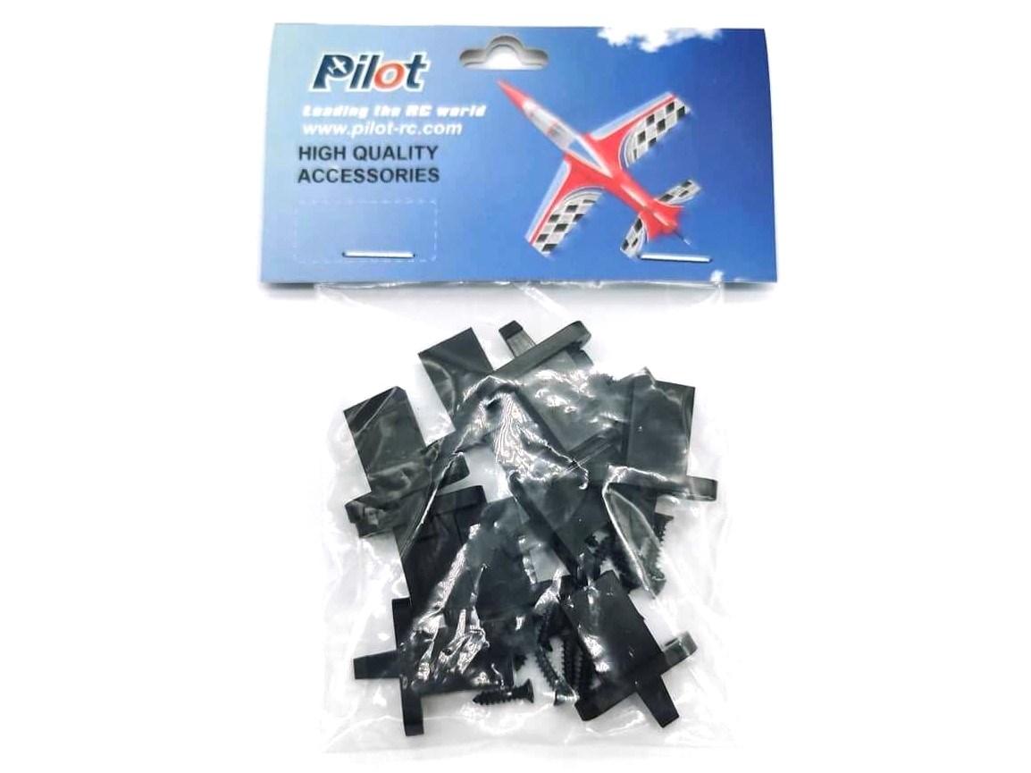 Halterung für Servostecker - Steckersicherung Futaba / JR - 10er-Set - Pilot-RC – Bild 5